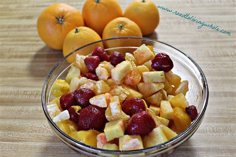 Tropical Citrus Fruit Salad With A Honey Cardamom Dressing