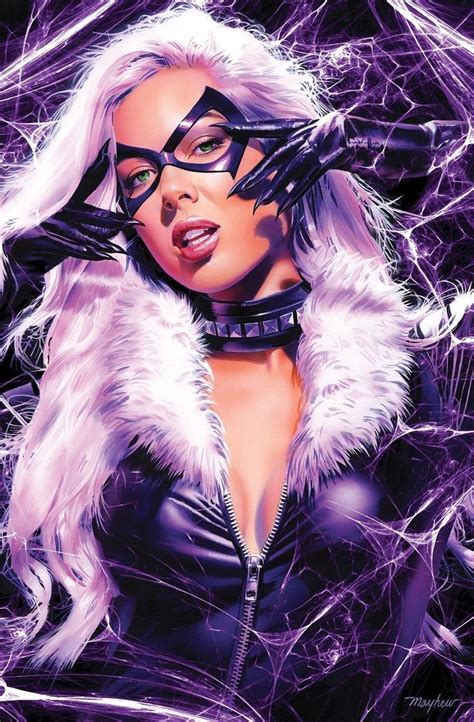 Pin By Fu0171r Tibor On Comic Art Black Cat Marvel Black Cat Comics Marvel Girls