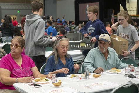 Scenes From The Annual Annual H E B Feast Of Sharing Dinner