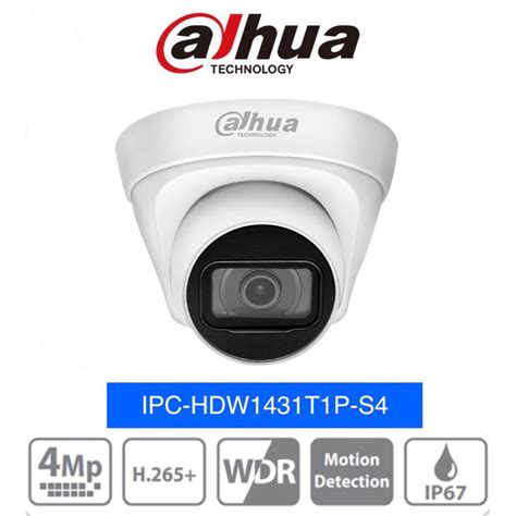 Dahua Ipc Hdw T S Mp Entry Ir Fixed Focal Eyeball Network Camera