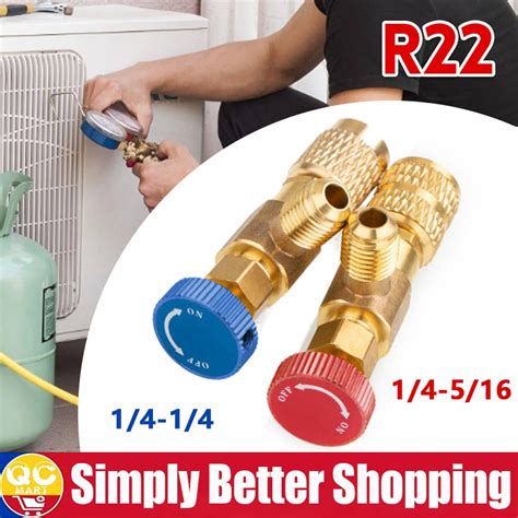 Refrigeration Charging Air Conditioning Adapter For R410 R22 14 Liquid Safety Valve Hose