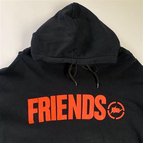 Vlone X Fragment Friend Staple Hoodie Mens Fashion Tops And Sets