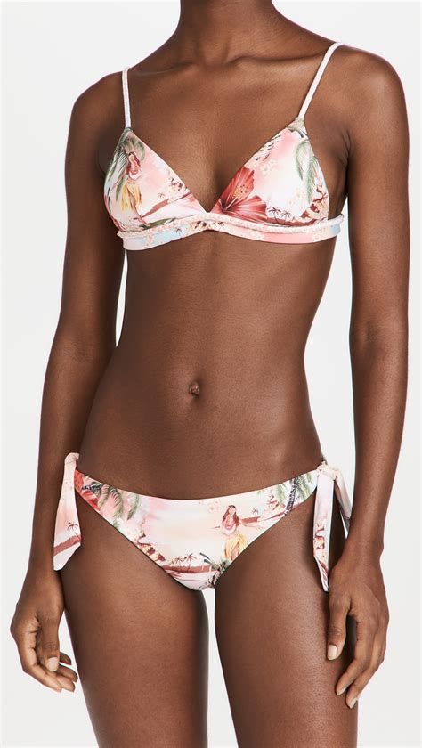 Agua Bendita Lisa Luau Bikini Top Shopbop