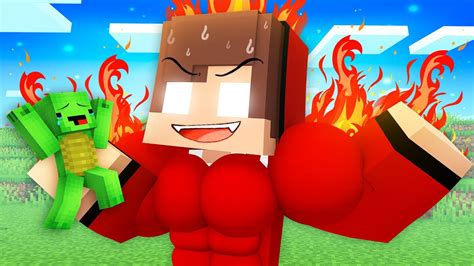 Jj Became Overpowered To Prank Mikey In Minecraft Maizen Youtube