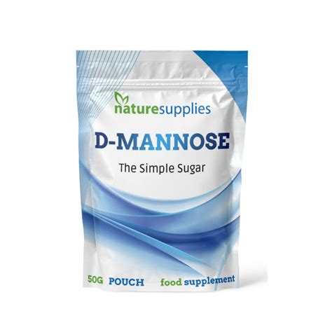 D Mannose Powder 50g Pouch Multi Pack Offer Naturesupplies