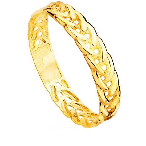 Venta Anillo Oro Mujer 18k En Stock