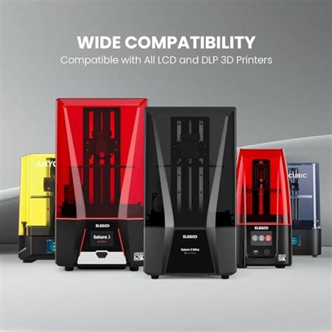 ELEGOO Standard Photopolymer Resin LCD UV Curing Resin 405nm 3D Printer