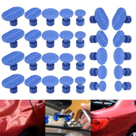 30pcs Pulling Tabs Car Body Dent Removal Paintless Repair Tools Glue