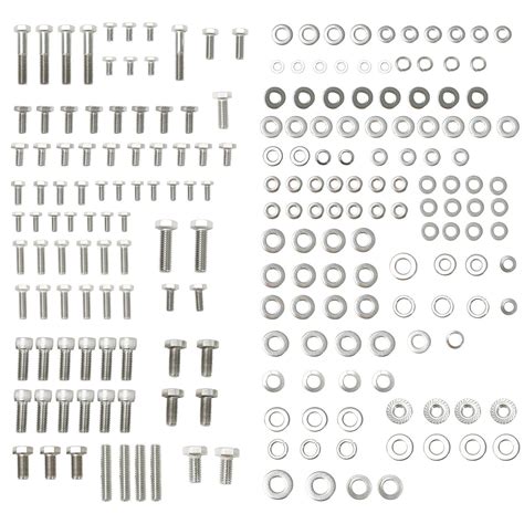 For Sbc Chevy Engine Bolts Kit Set Stainless Steel Small Block 283 327 350 400 Ebay