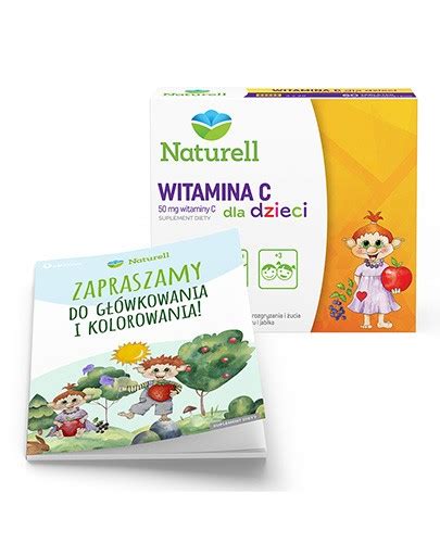 Naturell Witamina C Dla Dzieci Tabletek Cena Opinie Wskazania Sk Ad