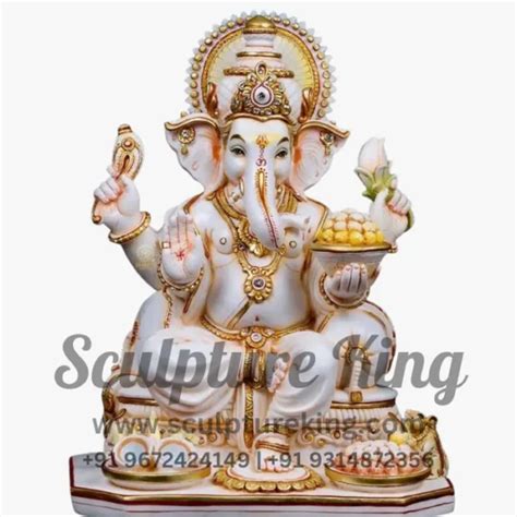 Decorative Ganesh Ji Murti Sculpture King