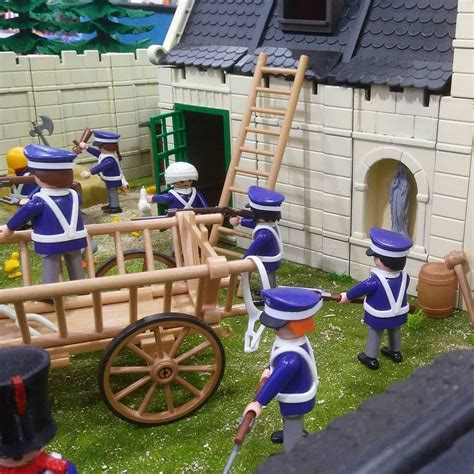 Diorama réalisé par Dominique Béthune collectionneur de Playmobil la