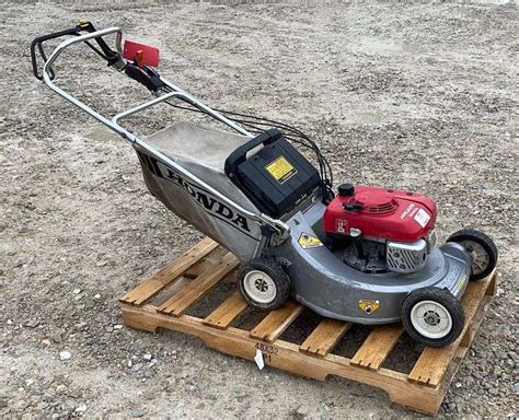 Honda Hr Push Mower Runs Schneider Auctioneers Llc