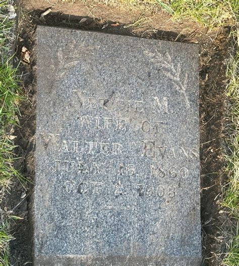 Nettie M Evans Evans Find A Grave Memorial