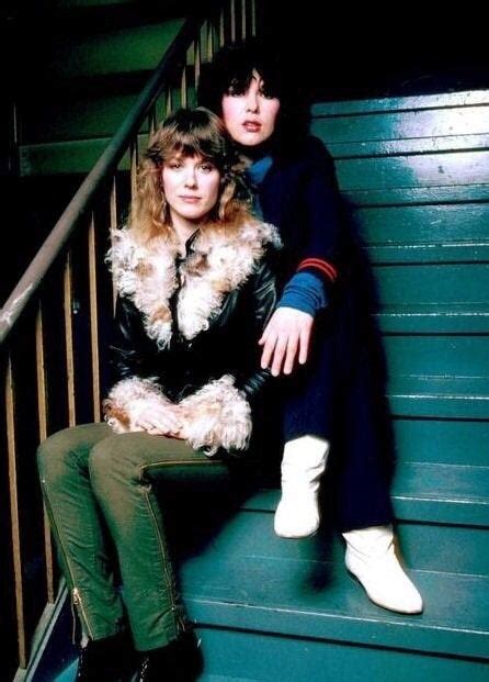 Ann And Nancy Wilson From Heart Mid 1970s Oldschoolcool