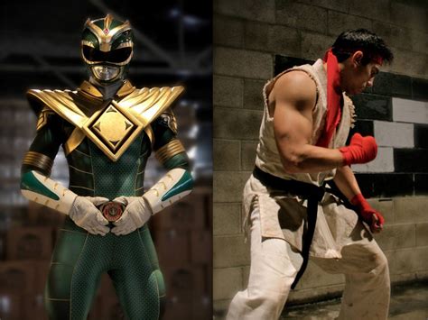 Mighty Morphin Power Rangers White Ranger Vs Green Ranger