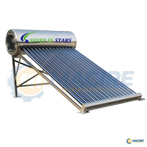 200 Liters Non Pressurized SEVEN SS STARS Solar Water Heater MACIRE