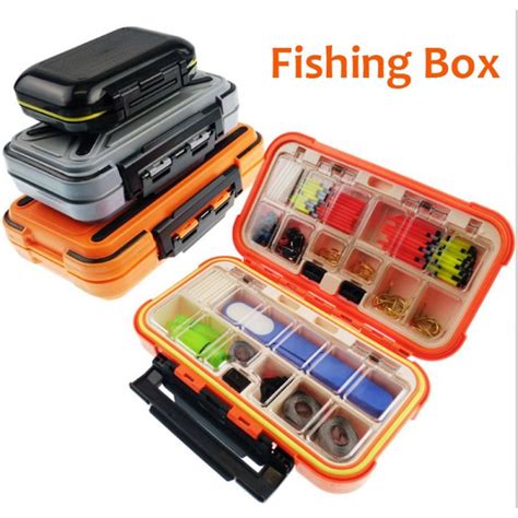 Fishing Tackle Box Waterproof Equipment Plastic Lure Accessories Hook