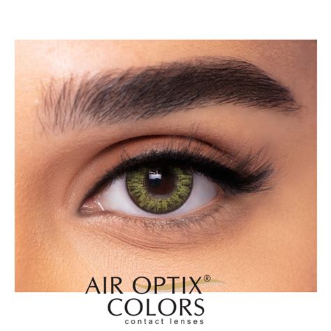 Alcon Air Optix Color 2 Lensbox Gemstone Green Contact Lenses By First Lens