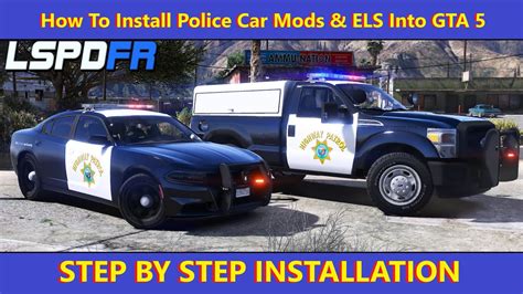 How To Install Police Car Mods & ELS Into GTA 5 (Step By Step) #lspdfr ...