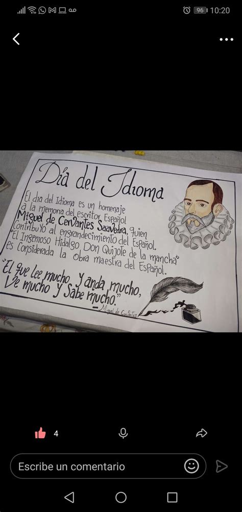 Cartelera D A Del Idioma By Loren T I