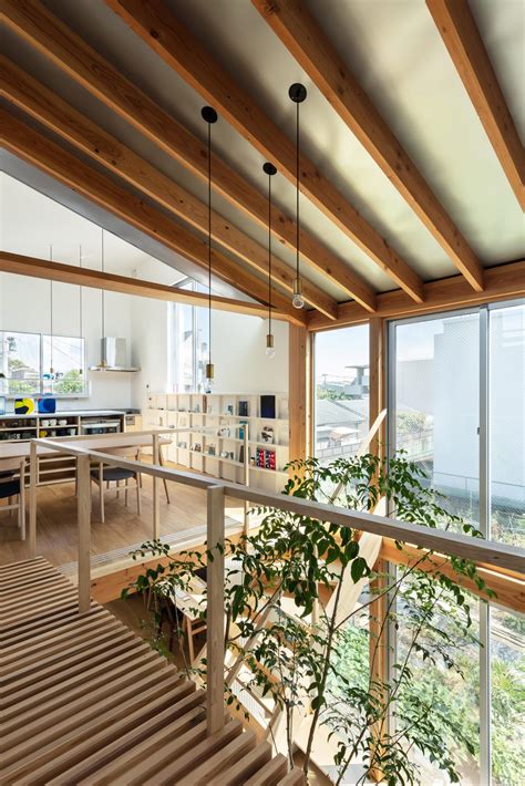 Yukawa Design Labs Margin House Features A Multipurpose Atrium Atrium Design Atrium House