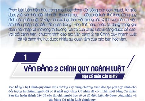 Văn bằng 2 Chính quy ngành Luật Chìa khóa phát triển sự nghiệp trong