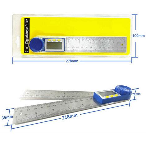 Rapporteur D Angle Numerique R Gle D Angle Inoxydable Pour Menuisier