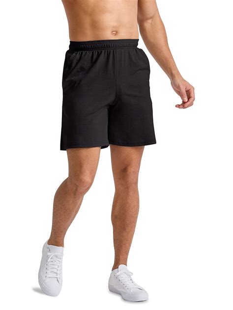 Hanes Originals Mens And Big Mens Tri Blend Jersey 7 Inseam Shorts S