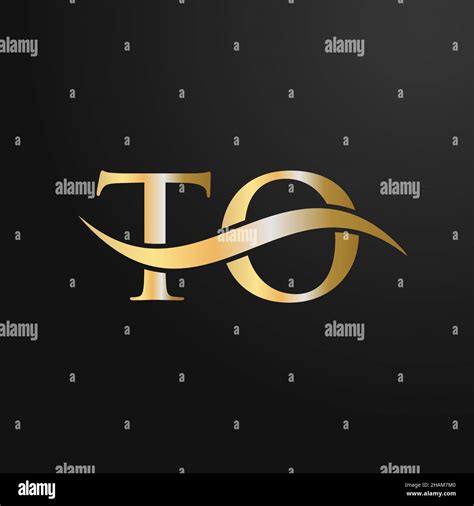 Letter To Logo Design Template To T O Letter Logo Modern Flat