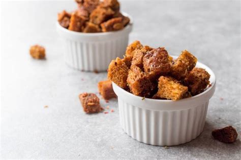 Crostini Di Pane Per Zuppe E Vellutate Ottimi In Forno E In Padella