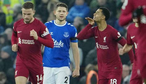 Foto Cody Gakpo Cetak Gol Perdana Liverpool Hajar Everton Di Liga