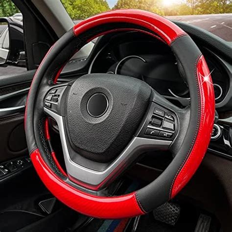 Amazon Loyaforba Carbon Fiber Car Steering Wheel Cover Breathable