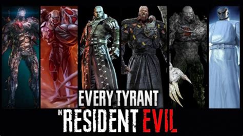 Resident Evil Tyrants Rank Tier List Community Rankings Tiermaker