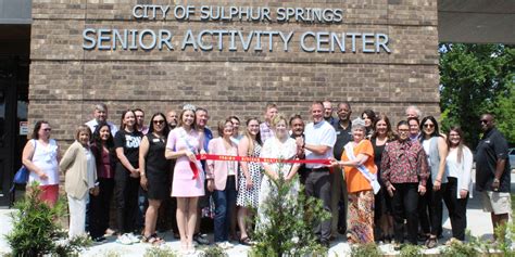 Ribbon Cutting Dedication Held For New Senior Citizens Activity Center