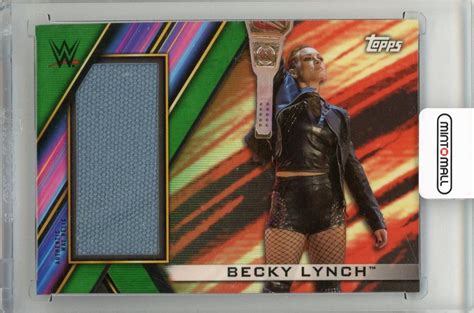 ミントモール MINT 新宿店 2020 TOPPS WWE Women s Division Mat Relics Green