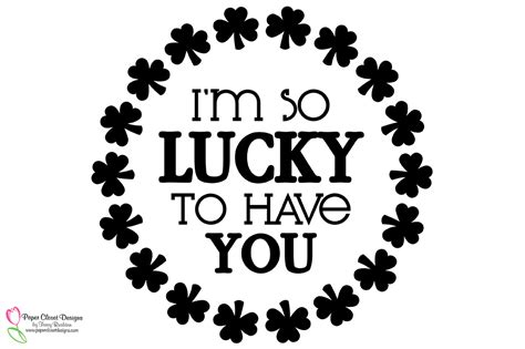 Lucky To Have You Graphic By Rushton Tracy Creative Fabrica