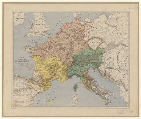 Charlemagne's empire after the 806 A.D split : r/europe