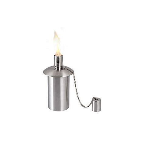 Firefly Brushed Stainless Steel Tiki Torch Canister Replacement With