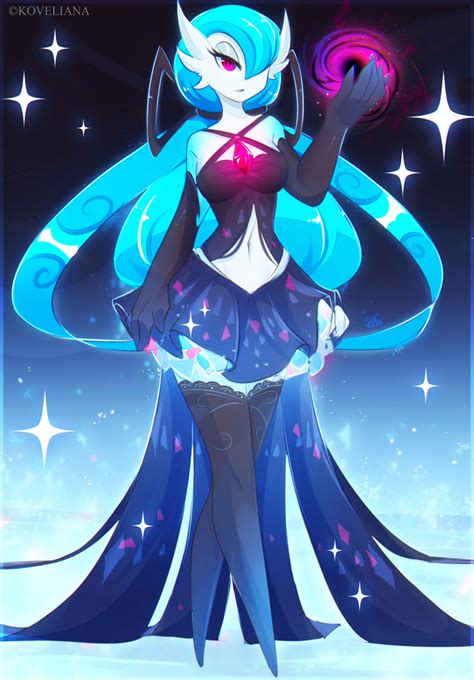 Shiny Gardevoir by Koveliana on DeviantArt