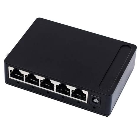 Switche Et Hub Reseau Switch Ethernet 5 Ports Gigabit Boitier Hub RJ45