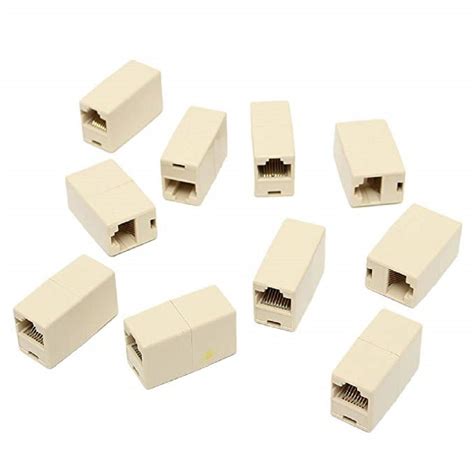 Fedus Rj45 Female To Female Coupler Connector Network Lan Cable Adapter At Rs 14 Modular