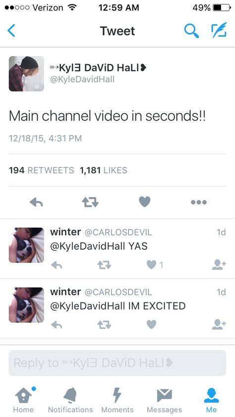 Pin By Kayleigh Grove On Kyle David Hall Messages In This Moment Im