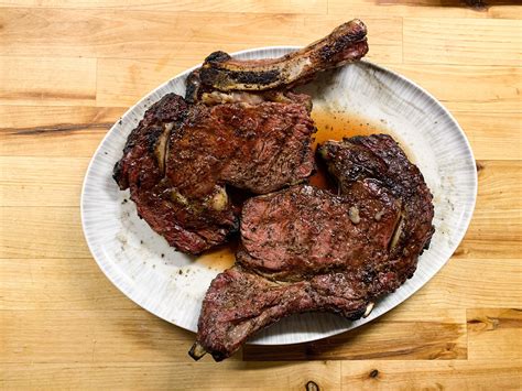 Grilled For The First Time In A Year Made These Giant Ribeyes