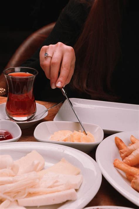 Rich And Delicious Turkish Breakfast Stock Photo Image Of Buffet