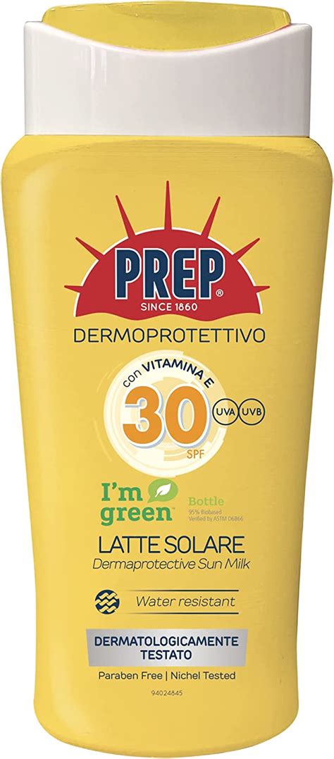 Prep Latte Solare Dermoprotettivo Spf Protezione Solare Raggi Uva