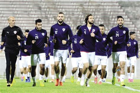 الزمالك يختتم تدريباته اليوم استعدادًا لمواجهة نهضة بركان المغربي