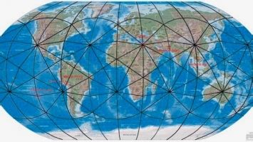 World Map Ley Lines Allina Madeline