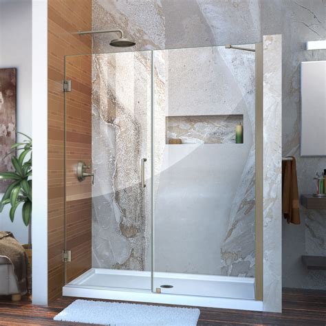 Dreamline Unidoor 57 To 58 Frameless Hinged Shower Door