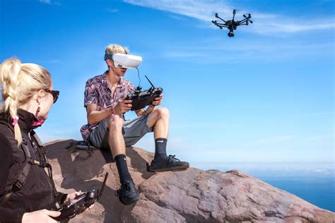 Don't fly a drone while wearing a VR headset on the edge of a cliff - The Verge